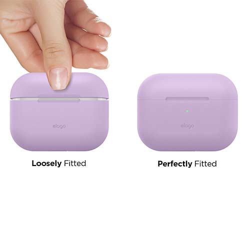 Elago Airpods Pro Slim Silicone Case - Lavender