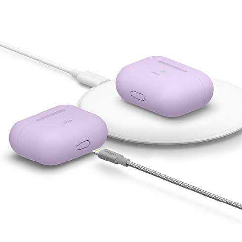 Elago Airpods Pro Slim Silicone Case - Lavender