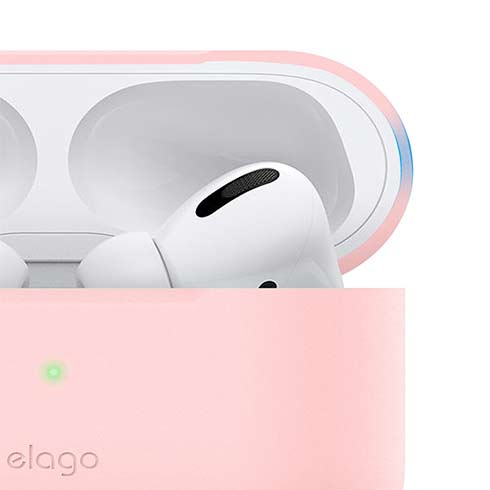 Elago Airpods Pro Slim Silicone Case - Lovely Pink