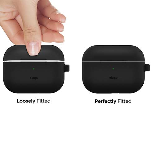 Elago Airpods Pro Silicone Hang Case - Black
