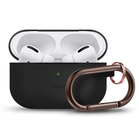 Elago Airpods Pro Silicone Hang Case - Black