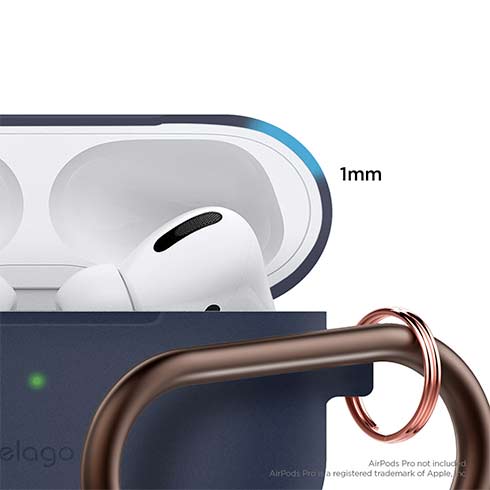 Elago Airpods Pro Silicone Hang Case - Jean Indigo