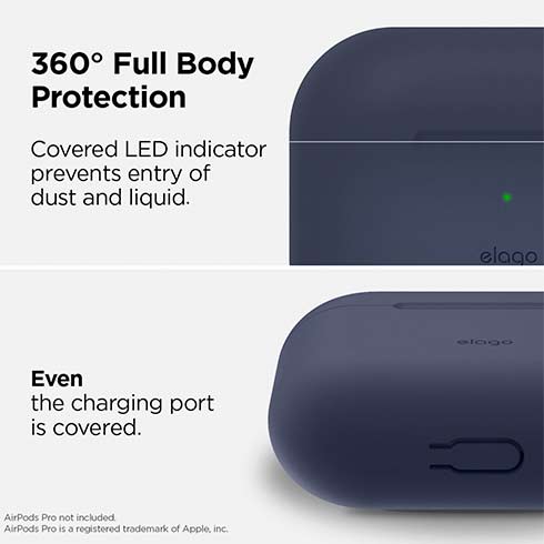 Elago Airpods Pro Silicone Hang Case - Jean Indigo