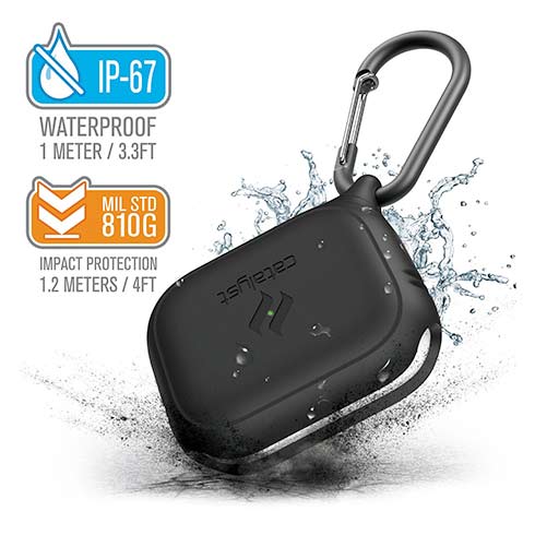 Catalyst puzdro Waterproof case pre AirPods Pro - Stealth Black