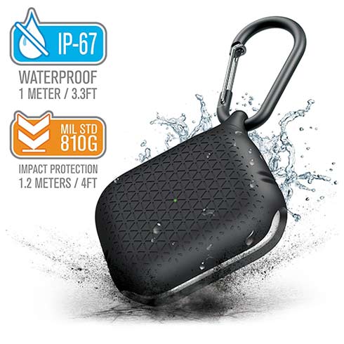 Catalyst puzdro Waterproof case Premium pre AirPods Pro - Stealth Black