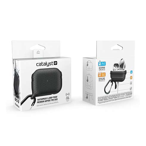 Catalyst puzdro Waterproof case Premium pre AirPods Pro - Stealth Black