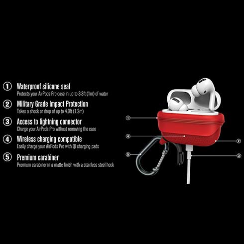 Catalyst puzdro Waterproof case Premium pre AirPods Pro - Midnight Blue