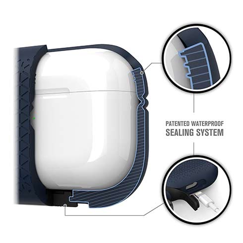 Catalyst puzdro Waterproof case Premium pre AirPods Pro - Midnight Blue