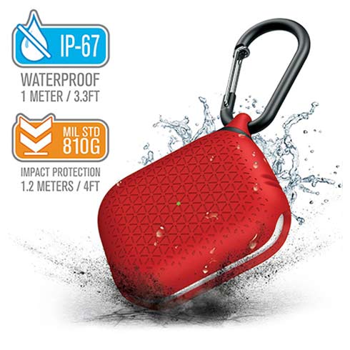 Catalyst puzdro Waterproof case Premium pre AirPods Pro - Flame Red