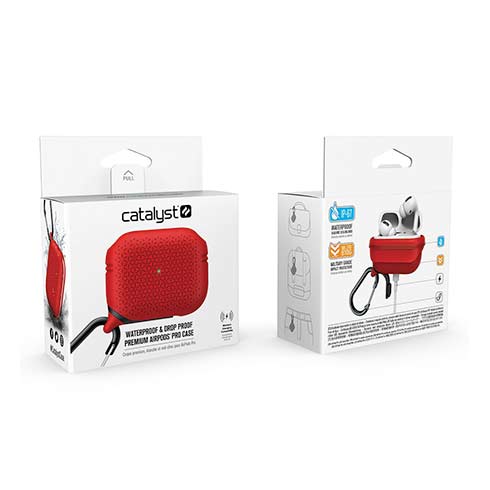 Catalyst puzdro Waterproof case Premium pre AirPods Pro - Flame Red