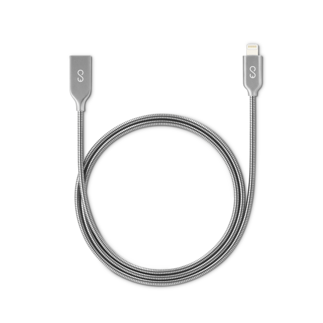 Epico Metal Lightning Cable 1.2m - space grey