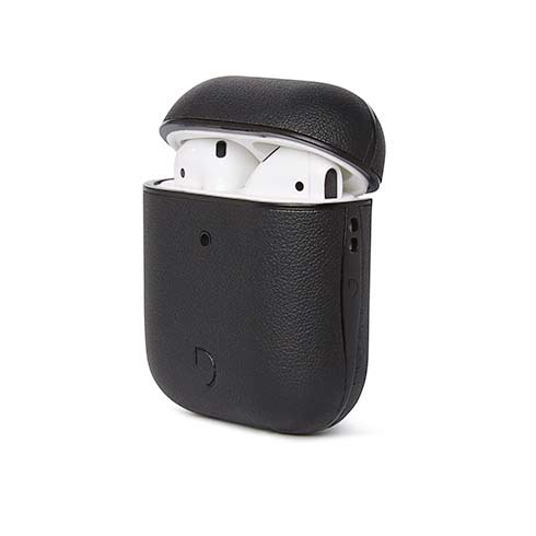 Decoded puzdro AirCase 2 pre Apple Airpods 1&2 - Black
