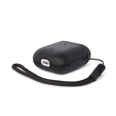 Decoded puzdro AirCase 2 pre Apple Airpods 1&2 - Black