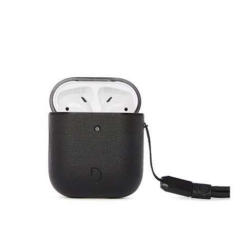 Decoded puzdro AirCase 2 pre Apple Airpods 1&2 - Black