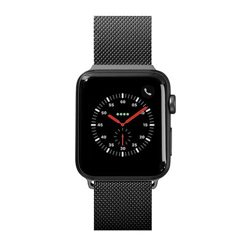 LAUT řemínek Steel Loop pro Apple Watch 38/40/41mm - Black