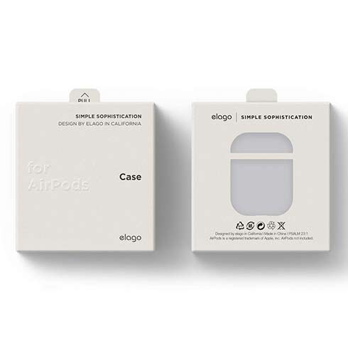 Elago puzdro Clear Case pre Airpods 1&2 - Clear