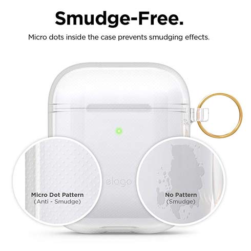 Elago puzdro Clear Case pre Airpods 1&2 - Clear