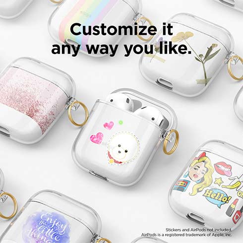 Elago puzdro Clear Case pre Airpods 1&2 - Clear