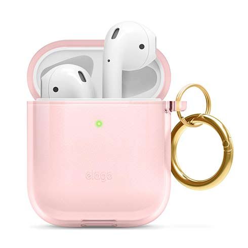 Elago puzdro Clear Case pre Airpods 1&2 - Lovely Pink