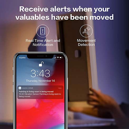 Aqara Smart Home Senzor vibrací a pohybu