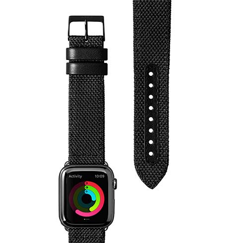 LAUT řemínek Technical 2.0 pro Apple Watch 44/42/45/49mm - Onyx