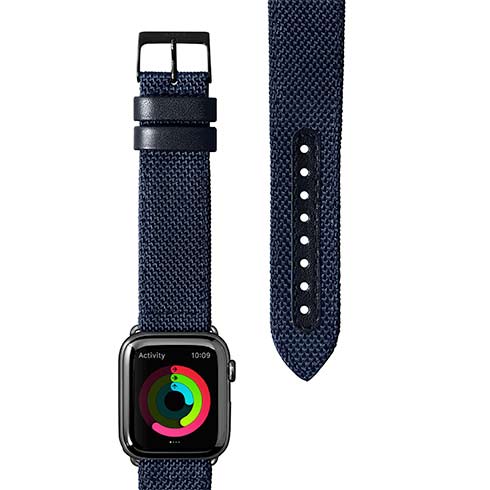 LAUT řemínek Technical 2.0 pro Apple Watch 44/42/45/49mm - Indigo