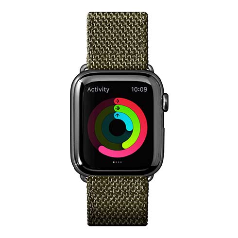 LAUT řemínek Technical 2.0 pro Apple Watch 44/42/45/49mm - Olive Green