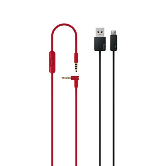 Beats Studio3 Wireless Over-Ear Headphones - The Beats Decade Collection - Defiant Black-Red slúchadlá