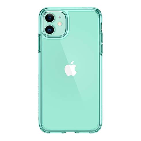 Spigen kryt Ultra Hybrid pre iPhone 11 - Green Crystal