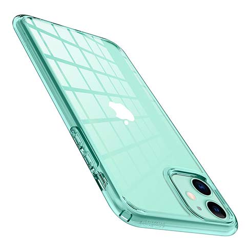 Spigen kryt Ultra Hybrid pre iPhone 11 - Green Crystal