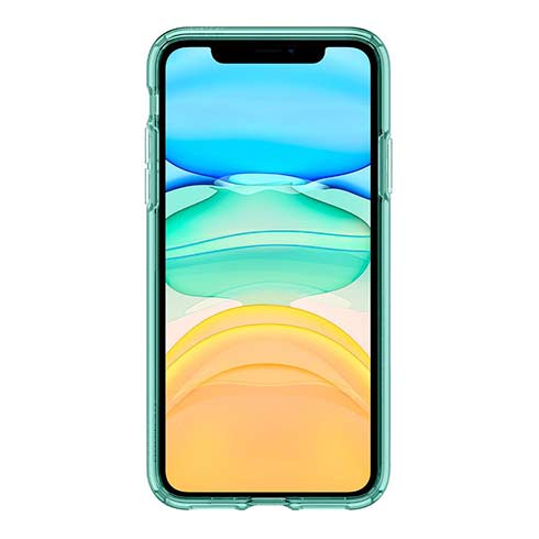 Spigen kryt Ultra Hybrid pre iPhone 11 - Green Crystal
