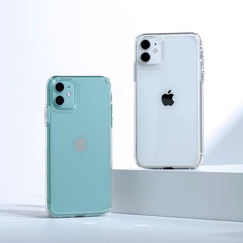 Spigen kryt Ultra Hybrid pre iPhone 11 - Green Crystal