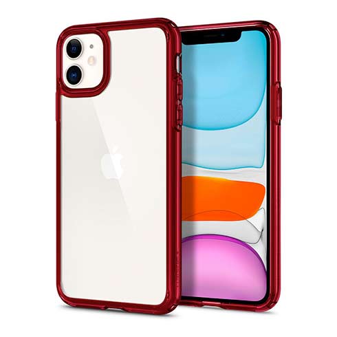 Spigen kryt Ultra Hybrid pre iPhone 11 - Red Crystal