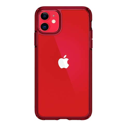 Spigen kryt Ultra Hybrid pre iPhone 11 - Red Crystal