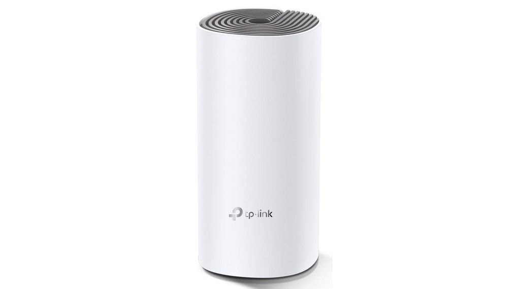 tp-link Deco E4, AC1200 Whole-Home Mesh Wi-Fi System, Qualcomm CPU, 867Mbps at 5GHz + 300Mbps at 2.4GHz, 2 10/100Mbps Port