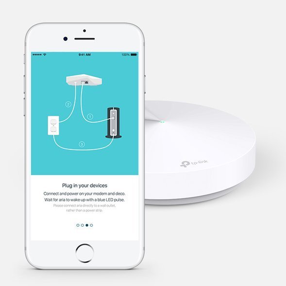 tp-link Deco M5, Whole-Home Wi-Fi System, 1300Mbit/s, 802.11 a/ac/b/g/n, 2xLAN, 1x USB-C, MU-MIMO, HC, Parent, C, AV, QoS