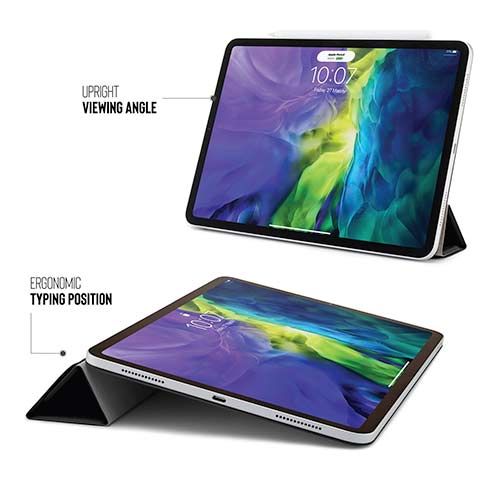 Pipetto pouzdro Origami Folio pro iPad Pro 12.9" 2021/2020 - Black
