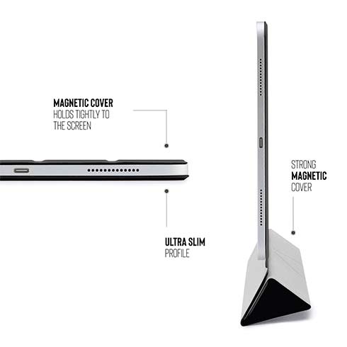 Pipetto pouzdro Origami Folio pro iPad Pro 12.9" 2021/2020 - Black