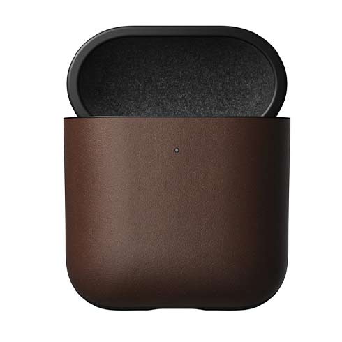Nomad puzdro Rugged Case pre Apple Airpods 1&2 - Brown Leather