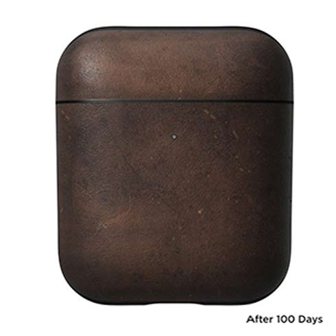 Nomad puzdro Rugged Case pre Apple Airpods 1&2 - Brown Leather