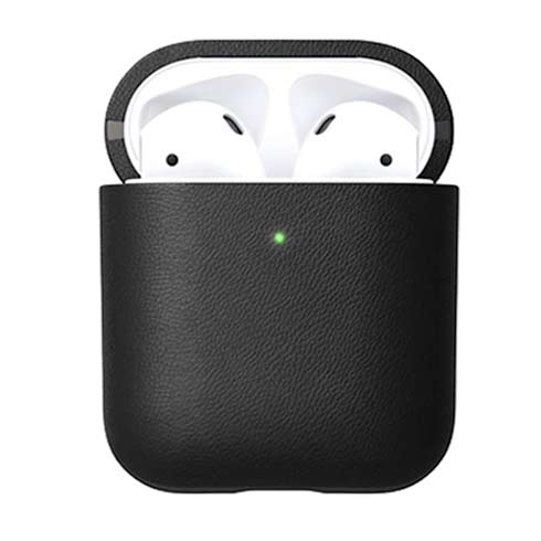 Nomad puzdro Active Rugged Case pre Apple Airpods 1&2 - Black Leather