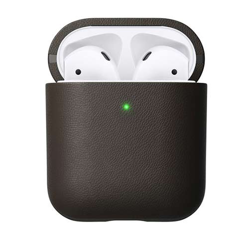Nomad puzdro Active Rugged Case pre Apple Airpods 1&2 - Brown Leather
