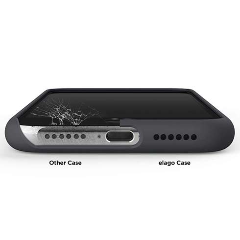 Elago kryt Silicone Case pre iPhone SE 2020/2022 - Dark Gray