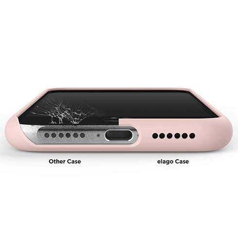 Elago kryt Silicone Case pre iPhone SE 2020/2022 - Lovely Pink