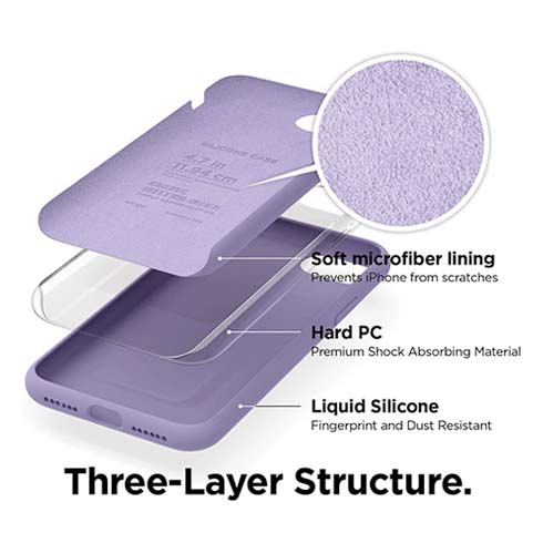 Elago kryt Silicone Case pre iPhone SE 2020/2022 - Lavender