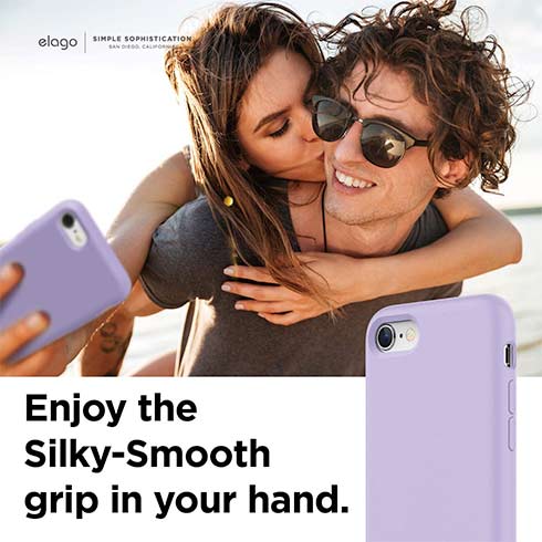 Elago kryt Silicone Case pre iPhone SE 2020/2022 - Lavender