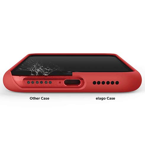 Elago kryt Silicone Case pre iPhone SE 2020/2022 - Red