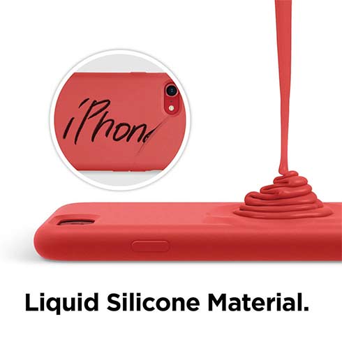 Elago kryt Silicone Case pre iPhone SE 2020/2022 - Red