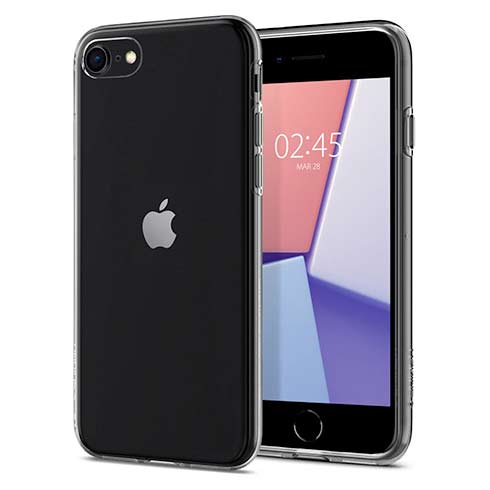Spigen Crystal Flex, clear - iPhone SE/8/7