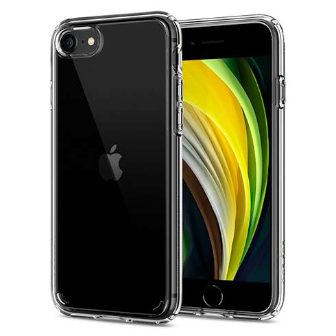 Spigen Crystal Hybrid, clear - iPhone SE/8/7